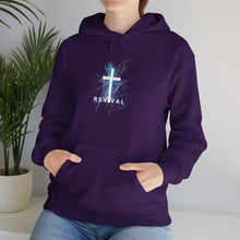 Load image into Gallery viewer, REVIVAL Cross - Unisex Heavy Blend™ Hooded Sweatshirt
