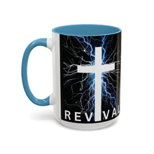 Load image into Gallery viewer, REVIVAL Cross - Accent Mug (11, 15oz)
