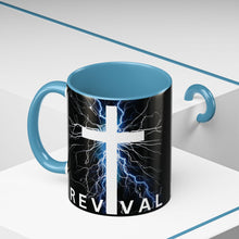 Load image into Gallery viewer, REVIVAL Cross - Accent Mug (11, 15oz)
