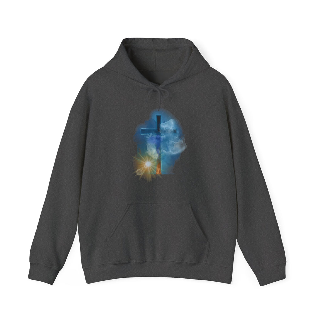 Revelation Cross - Unisex Heavy Blend™ Hooded Sweatshirt