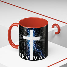 Load image into Gallery viewer, REVIVAL Cross - Accent Mug (11, 15oz)
