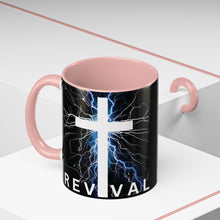 Load image into Gallery viewer, REVIVAL Cross - Accent Mug (11, 15oz)
