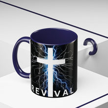 Load image into Gallery viewer, REVIVAL Cross - Accent Mug (11, 15oz)
