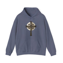 Load image into Gallery viewer, Golden &amp; Black Cross - Unisex Heavy Blend™ Hooded Sweatshirt
