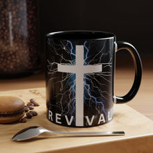 Load image into Gallery viewer, REVIVAL Cross - Accent Mug (11, 15oz)
