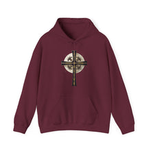 Load image into Gallery viewer, Golden &amp; Black Cross - Unisex Heavy Blend™ Hooded Sweatshirt
