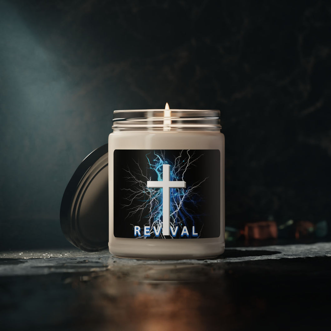 REVIVAL Cross - Scented Soy Candle, 9oz