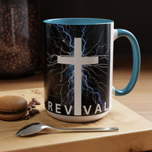 Load image into Gallery viewer, REVIVAL Cross - Accent Mug (11, 15oz)
