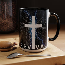 Load image into Gallery viewer, REVIVAL Cross - Accent Mug (11, 15oz)
