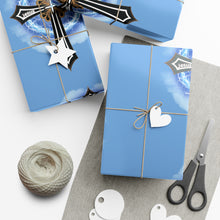 Load image into Gallery viewer, Lightning &amp; Clouds Cross - Gift Wrap Papers
